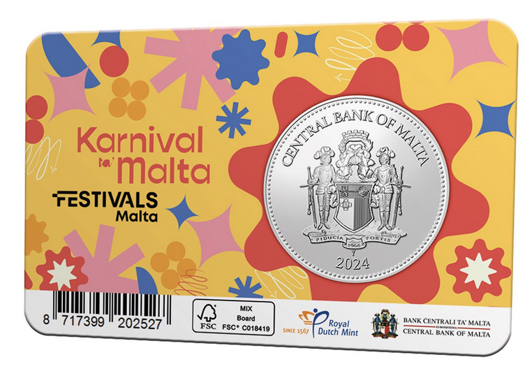Malta 2,5€ Carnaval 2024 Cu/Ni